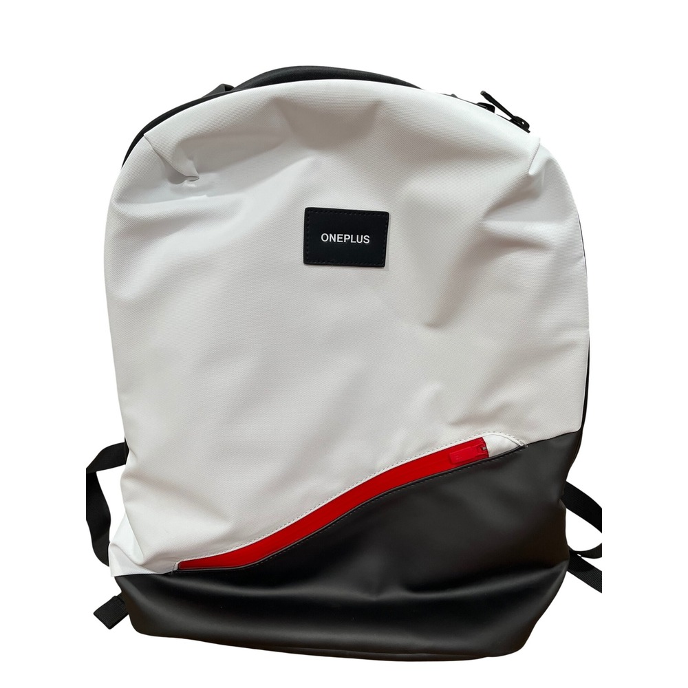 OnePlus Explorer Backpack Slate Black Arctic White Tech Laptop Bag Travel